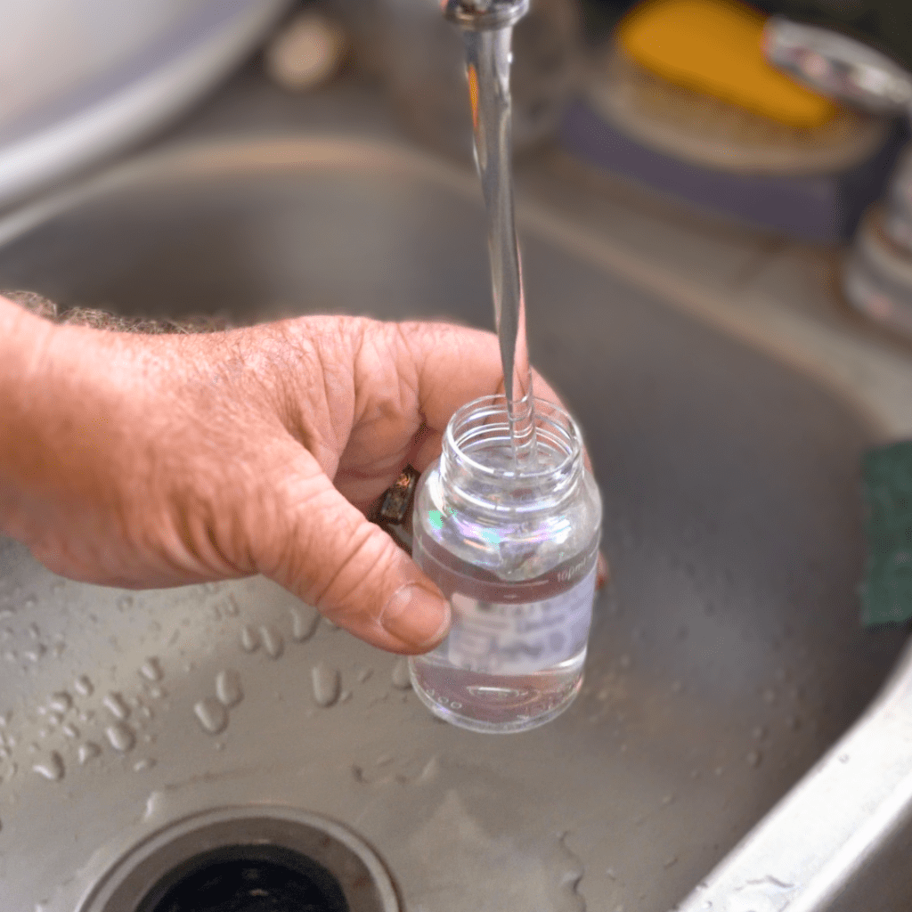 Image of drinking water test