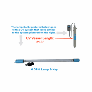 AWC 6 GPM UV Replacement Lamp (bulb)